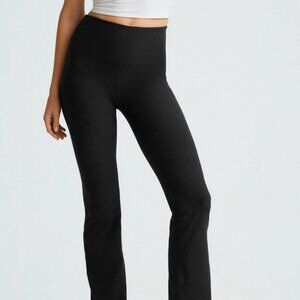 Beyond Yoga Spacedye Practice High Waisted Bootcut Pant - XS - Darkest Night NEW